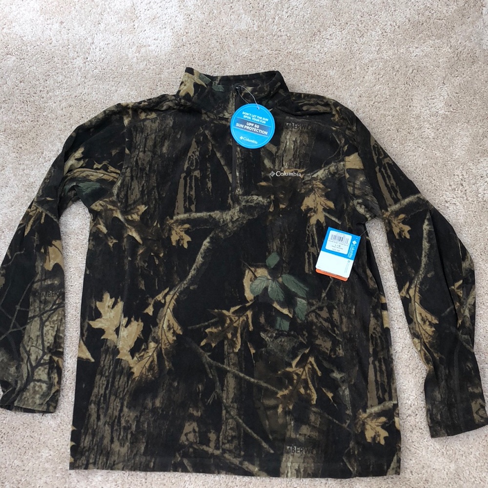 Men’s Columbia Sportswear Camo Fleece Jacket